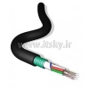 BRAND-REX Outdoor Unitube Cables, 12 Core 008/125 SM Steel Tape Armored , PE Sheath , Anti Rodent