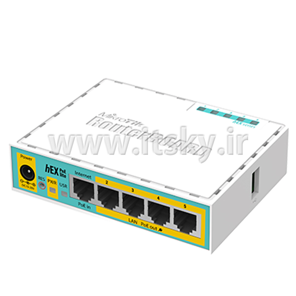 قیمت Mikrotik RB750UPr2 hEX PoE lite