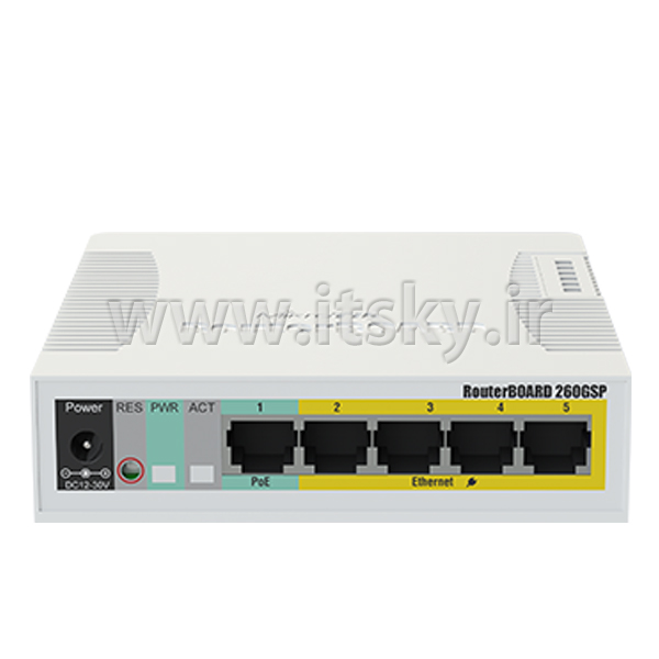قیمت Mikrotik cloud switch RB260GSP