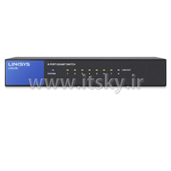  قیمت Linksys LGS108-EU 8-Port