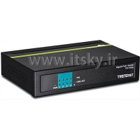 قیمت TRENDnet Gigabit PoE+Switch 5-Port Model TPE-TG50g