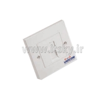 قیمت Unicom 1 Port Shuttered Face Plate