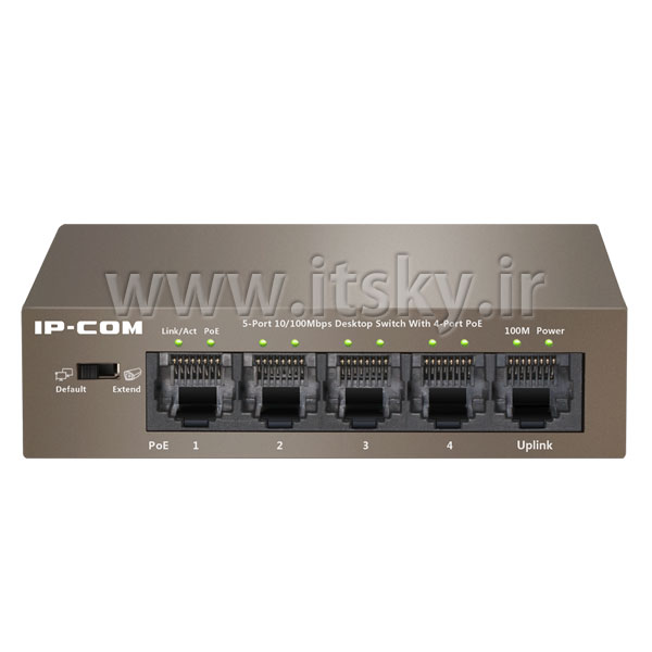 قیمت IPCOM F1105P POE switch 5 Port