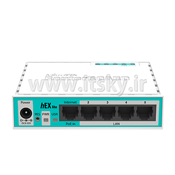 قیمت Mikrotik RB750r2 hEX lite