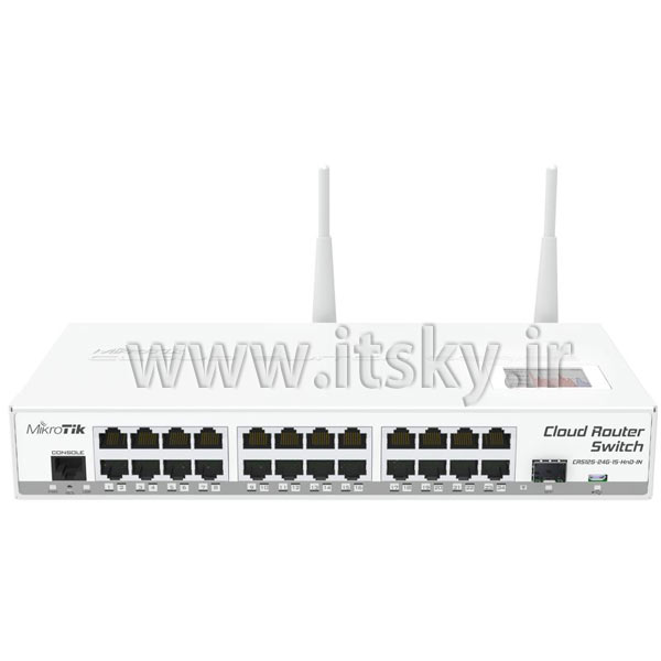 قیمت Mikrotik Smart Switch Model CRS125-24G-2HnD-1S-IN