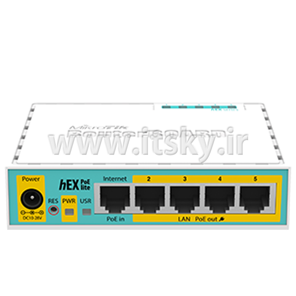 قیمت Mikrotik RB750UPr2 hEX PoE lite