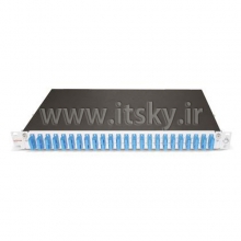 Datwyler Fiber Optic Patch Panel 1Unit 48 LC Pigtail OM3