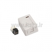 قیمت Unicom RJ-45 CAT-5e Shuttered Surface Socket