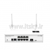 قیمت Mikrotik Smart Switch Model CRS109-8G-1S-2HnD-IN